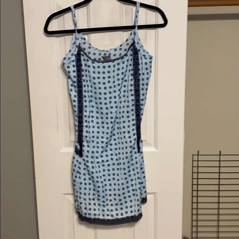 Patterned Silk Aerie Dress